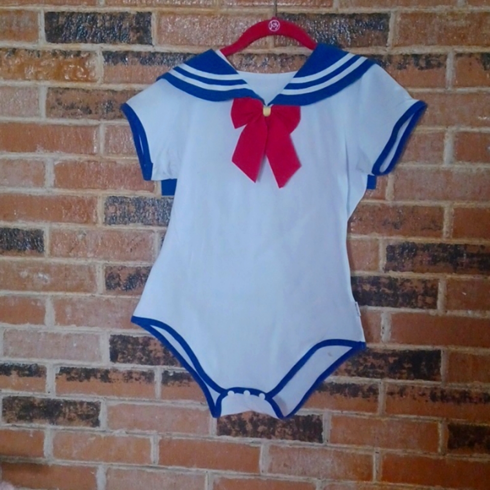 NWT Little for BigCosplay Sailor/School Girl Uniform Onsie